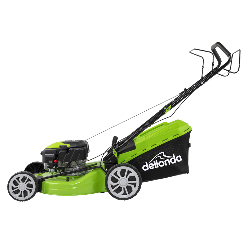 Dellonda DG102 Self-Propelled Petrol Lawnmower Grass Cutter with Height Adjustment & Grass Bag 170cc - additional view 3