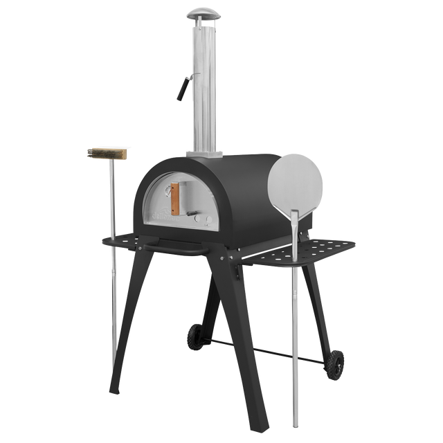 Dellonda DG103 Outdoor Wood-Fired Pizza Oven & Smoker