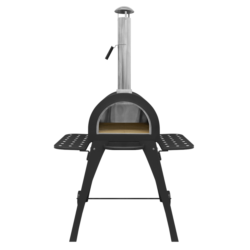 Dellonda DG103 Outdoor Wood-Fired Pizza Oven & Smoker - additional view 17