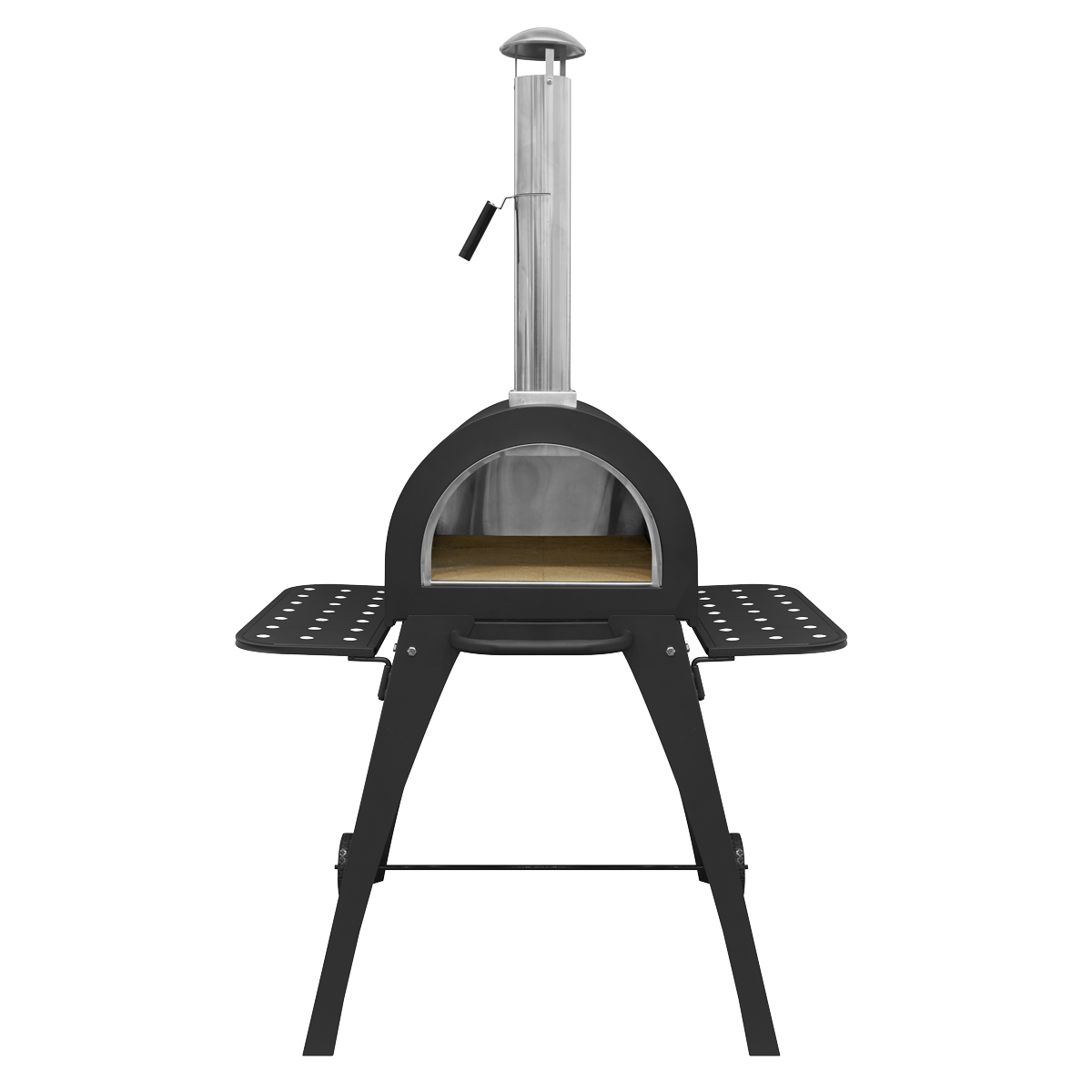 Dellonda DG103 Outdoor Wood-Fired Pizza Oven & Smoker - additional view 17