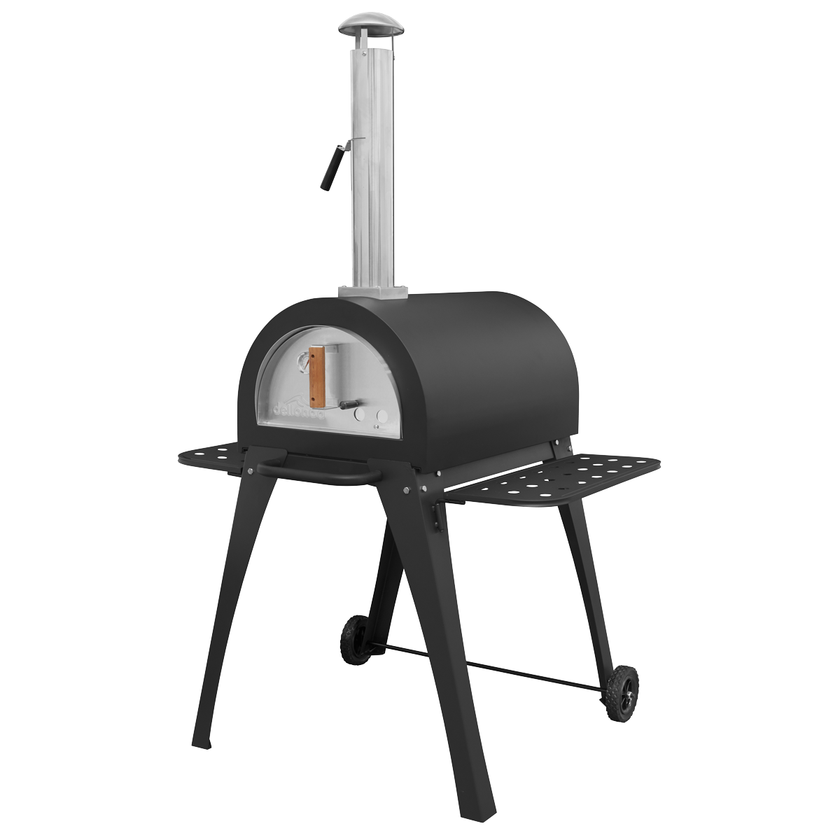 Dellonda DG103 Outdoor Wood-Fired Pizza Oven & Smoker - additional view 10