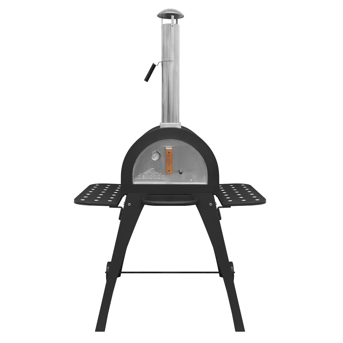 Dellonda DG103 Outdoor Wood-Fired Pizza Oven & Smoker - additional view 11