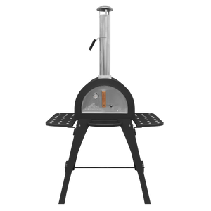 Dellonda DG103 Outdoor Wood-Fired Pizza Oven & Smoker - additional view 11