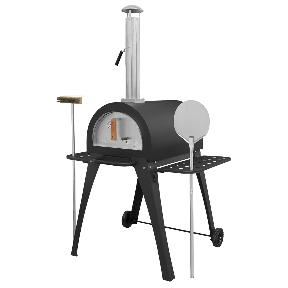 Dellonda DG103 Outdoor Wood-Fired Pizza Oven & Smoker - additional view 21