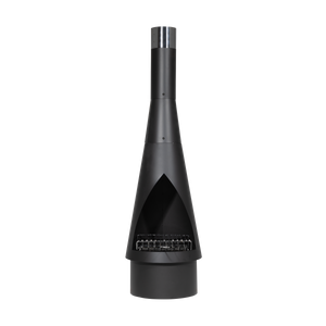 Dellonda DG109 Outdoor Chiminea, Fireplace, Fire Pit, Heater, Durable, Black Steel - additional view 7
