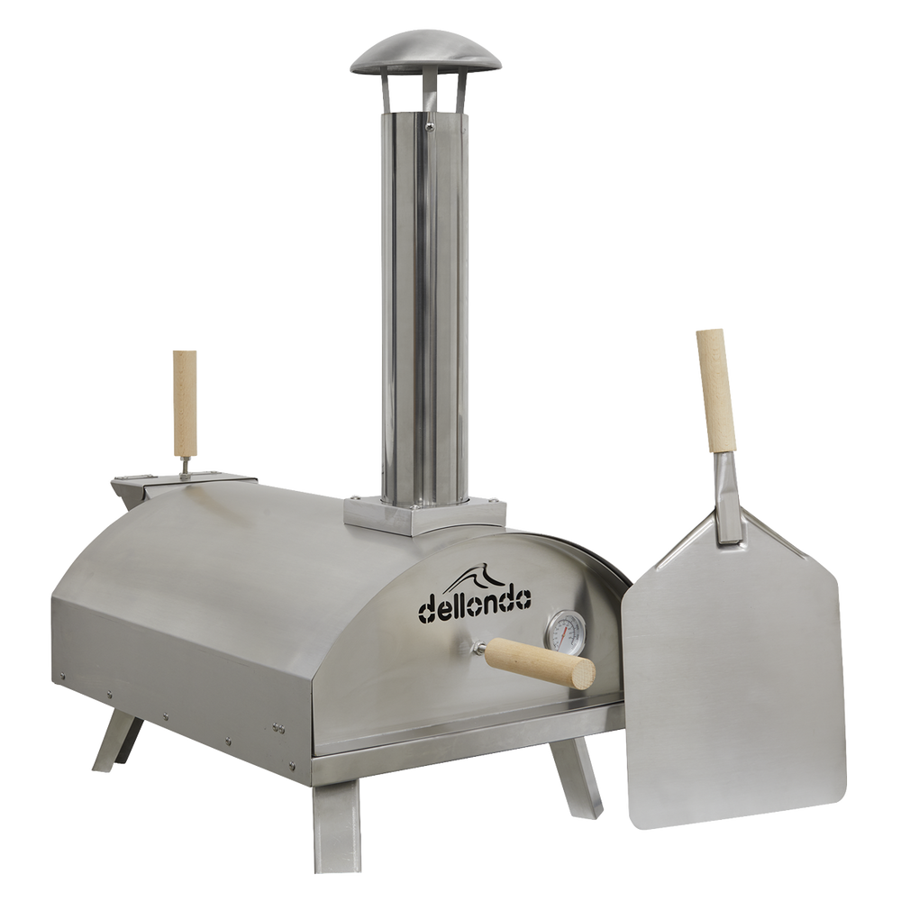 Dellonda DG11 Wood-Fired Pizza Oven 14" - Stainless Steel - additional view 5