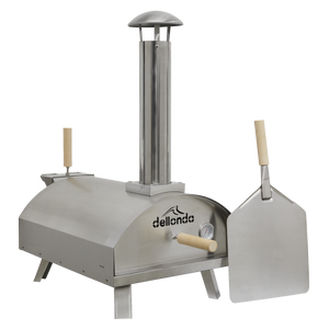 Dellonda DG11 Wood-Fired Pizza Oven 14" - Stainless Steel - additional view 5