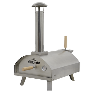Dellonda DG11 Wood-Fired Pizza Oven 14" - Stainless Steel - additional view 2