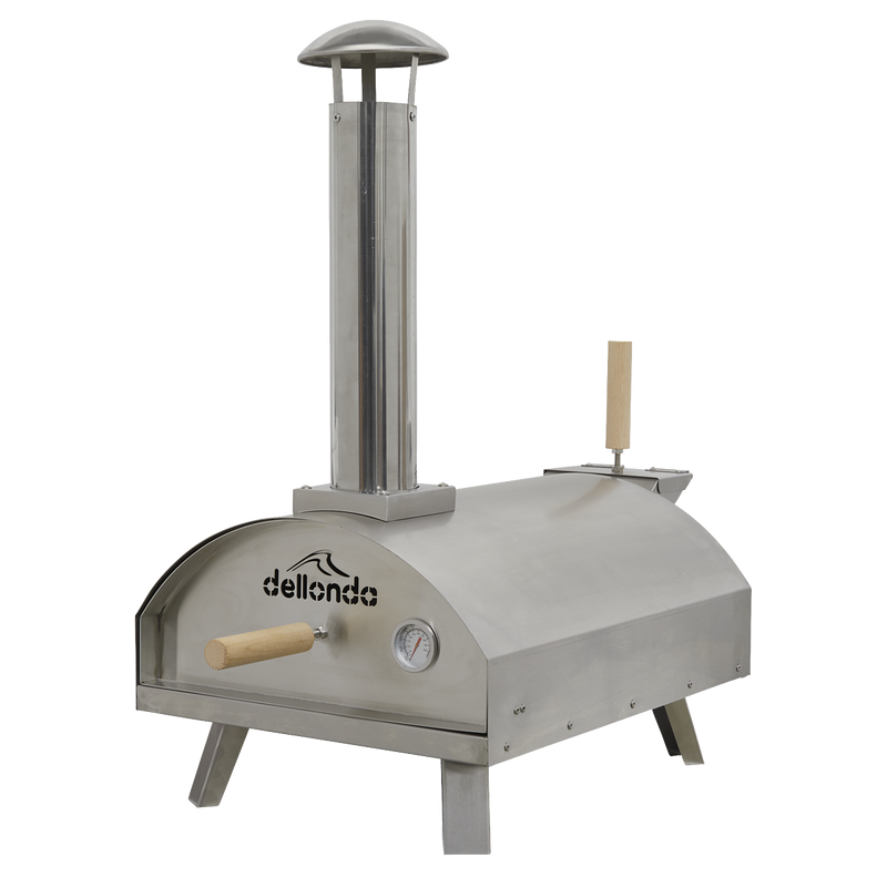 Dellonda DG11 Wood-Fired Pizza Oven 14" - Stainless Steel - additional view 2