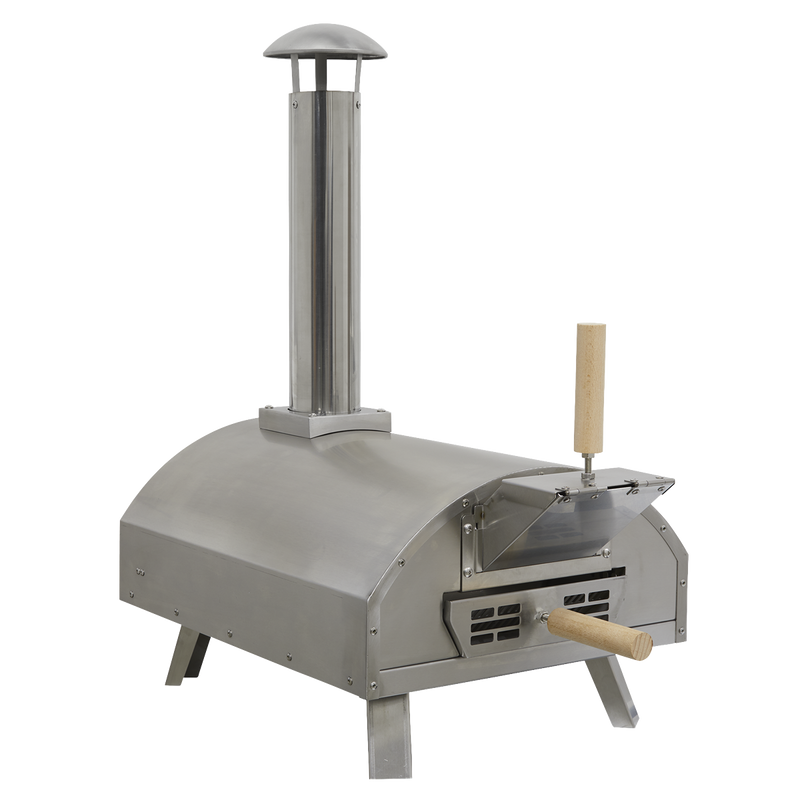 Dellonda DG11 Wood-Fired Pizza Oven 14" - Stainless Steel - additional view 9