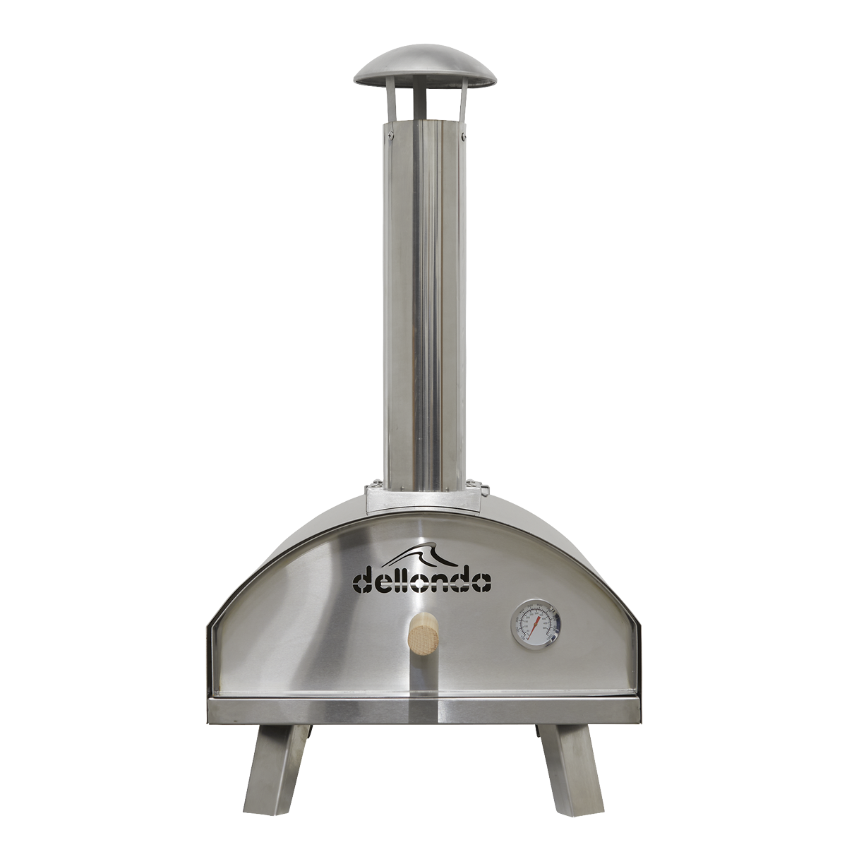 Dellonda DG11 Wood-Fired Pizza Oven 14" - Stainless Steel - additional view 8