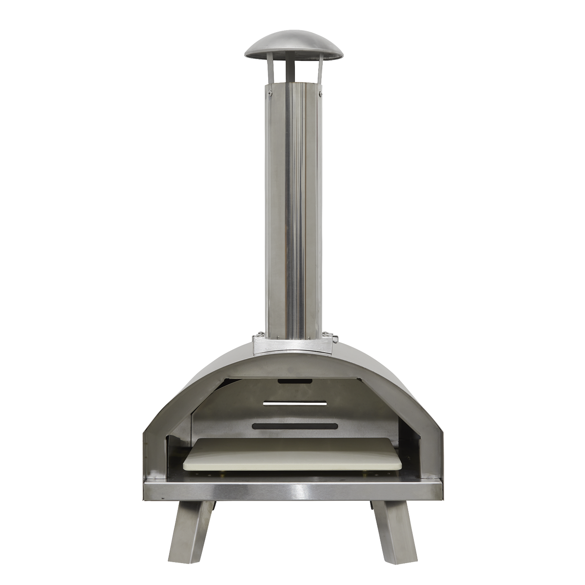 Dellonda DG11 Wood-Fired Pizza Oven 14" - Stainless Steel - additional view 4