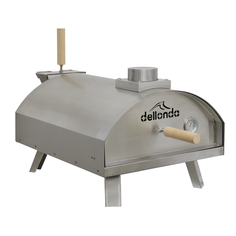 Dellonda DG11 Wood-Fired Pizza Oven 14" - Stainless Steel - additional view 11