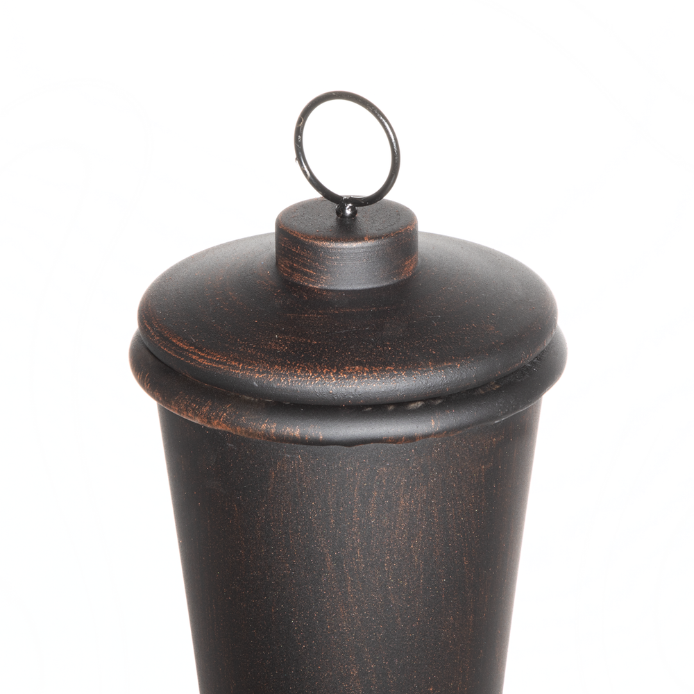 Dellonda DG112 Deluxe 360° Chiminea/Fire Pit/Outdoor Heater - Antique Bronze Finish - DG112 - additional view 3