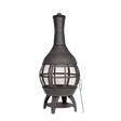 Dellonda DG112 Deluxe 360° Chiminea/Fire Pit/Outdoor Heater - Antique Bronze Finish - DG112