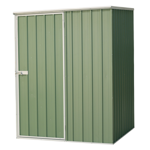 Dellonda DG114 Galvanized Steel Storage Shed with Pent Style Roof 151 x 151 x 200cm - Green - additional view 2
