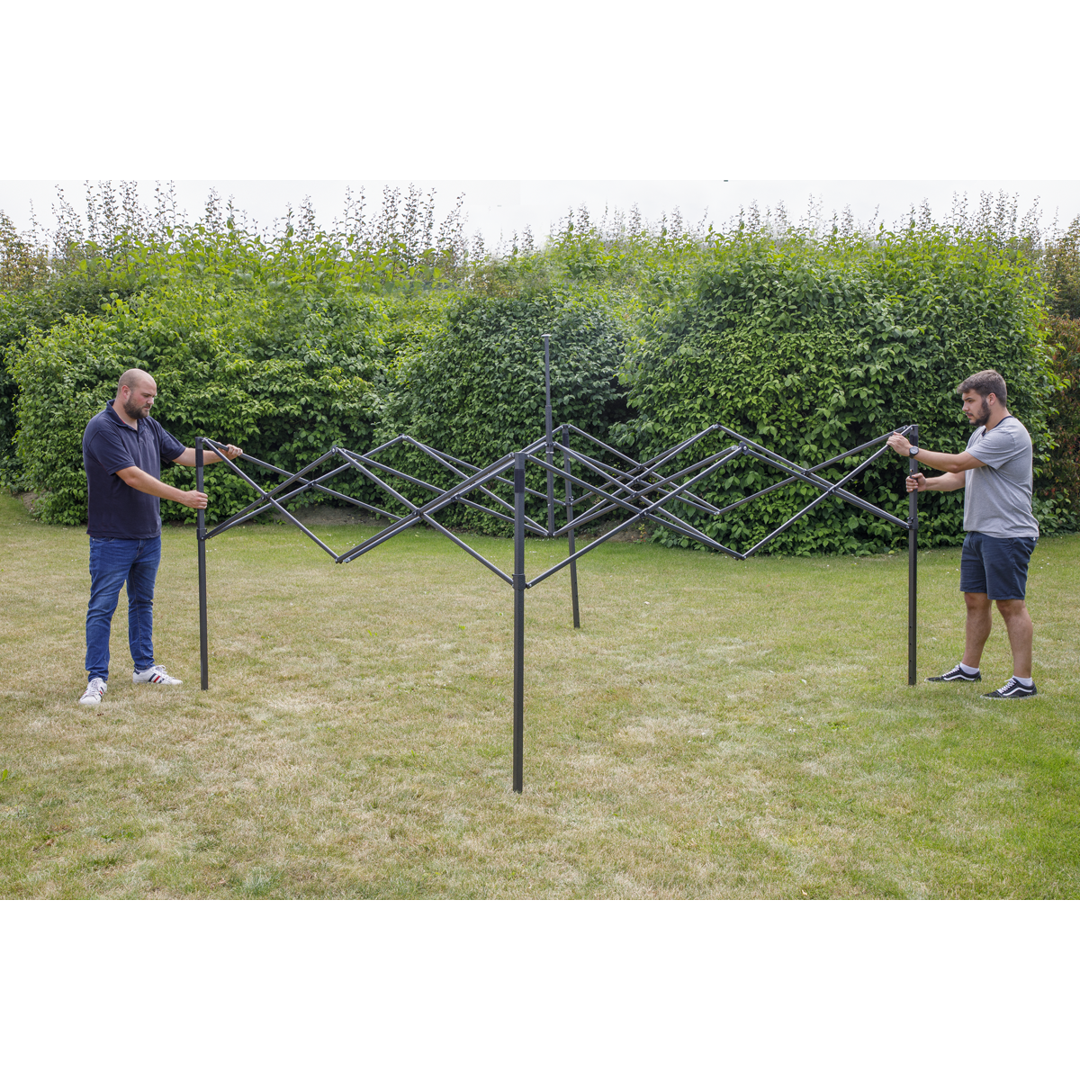 Dellonda DG127 Premium 2x2m Pop-Up Gazebo, Heavy Duty, PVC Coated, Water-Resistant Fabric, Supplied with - additional view 7