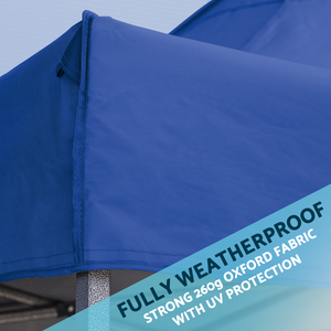 Dellonda DG127 Premium 2x2m Pop-Up Gazebo, Heavy Duty, PVC Coated, Water-Resistant Fabric, Supplied with - additional view 3