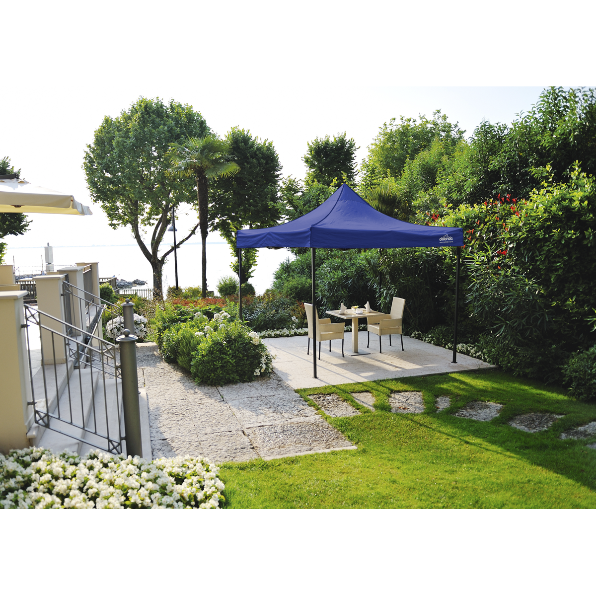 Dellonda DG127 Premium 2x2m Pop-Up Gazebo, Heavy Duty, PVC Coated, Water-Resistant Fabric, Supplied with - additional view 9