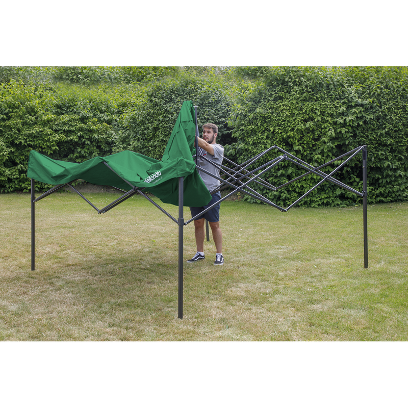 Dellonda DG128 Premium 2 x 2m Pop-Up Gazebo, Heavy Duty, PVC Coated, Water-Resistant Fabric, Supplied - additional view 10