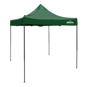 Dellonda DG128 Premium 2 x 2m Pop-Up Gazebo, Heavy Duty, PVC Coated, Water-Resistant Fabric, Supplied with Carry Bag, Rope