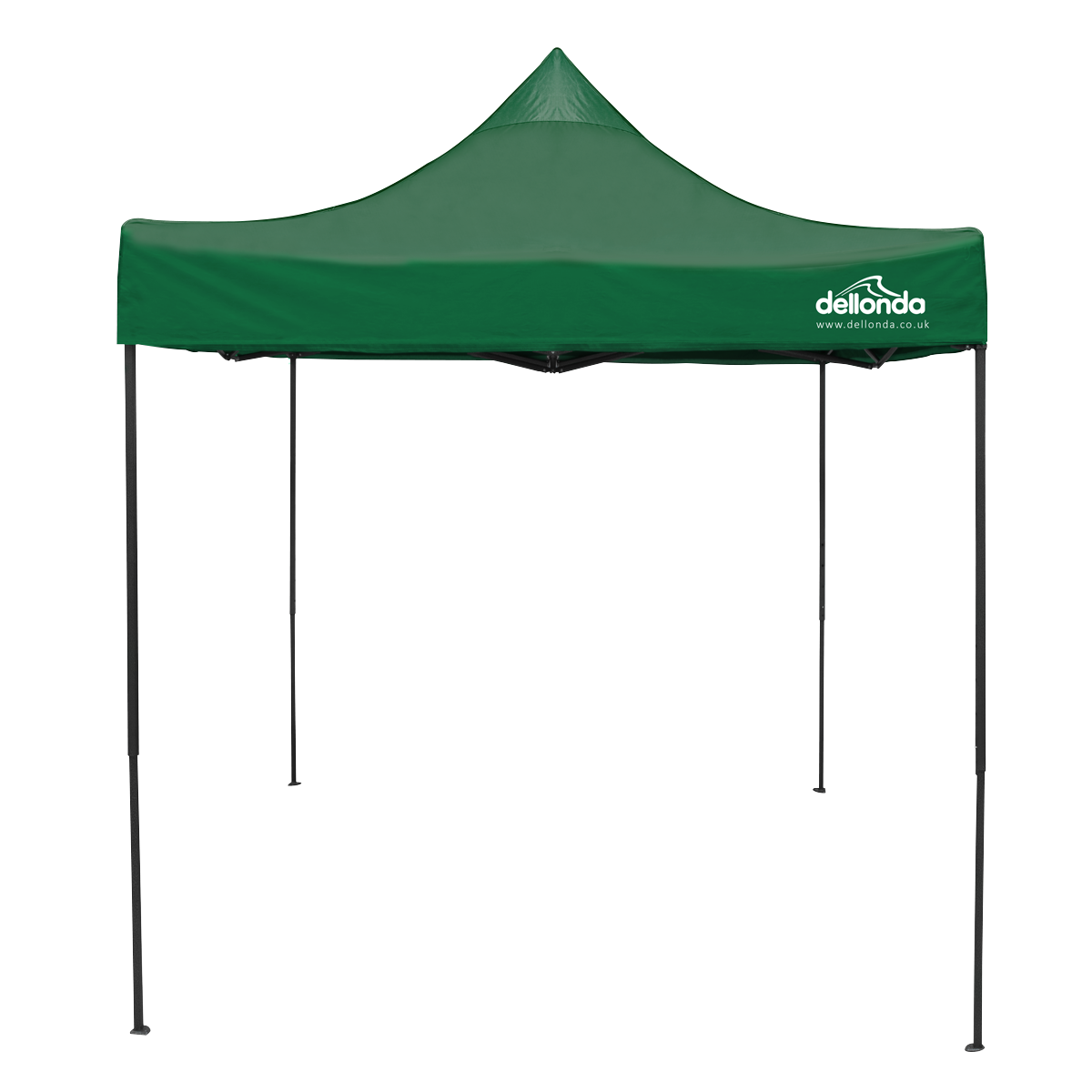 Dellonda DG128 Premium 2 x 2m Pop-Up Gazebo, Heavy Duty, PVC Coated, Water-Resistant Fabric, Supplied - additional view 13