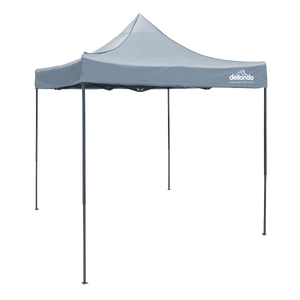Dellonda DG129 Premium 2 x 2m Pop-Up Gazebo, Heavy Duty, PVC Coated, Water-Resistant Fabric, Supplied with Carry Bag, Rope