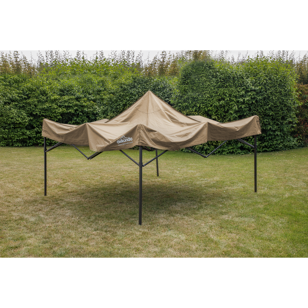 Dellonda DG130 Premium 3 x 3m Pop-Up Gazebo, PVC Coated, Water-Resistant Fabric, Supplied with Carry Bag - additional view 5