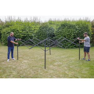 Dellonda DG130 Premium 3 x 3m Pop-Up Gazebo, PVC Coated, Water-Resistant Fabric, Supplied with Carry Bag - additional view 7