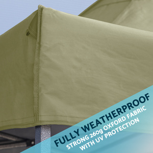 Dellonda DG130 Premium 3 x 3m Pop-Up Gazebo, PVC Coated, Water-Resistant Fabric, Supplied with Carry - additional view 20