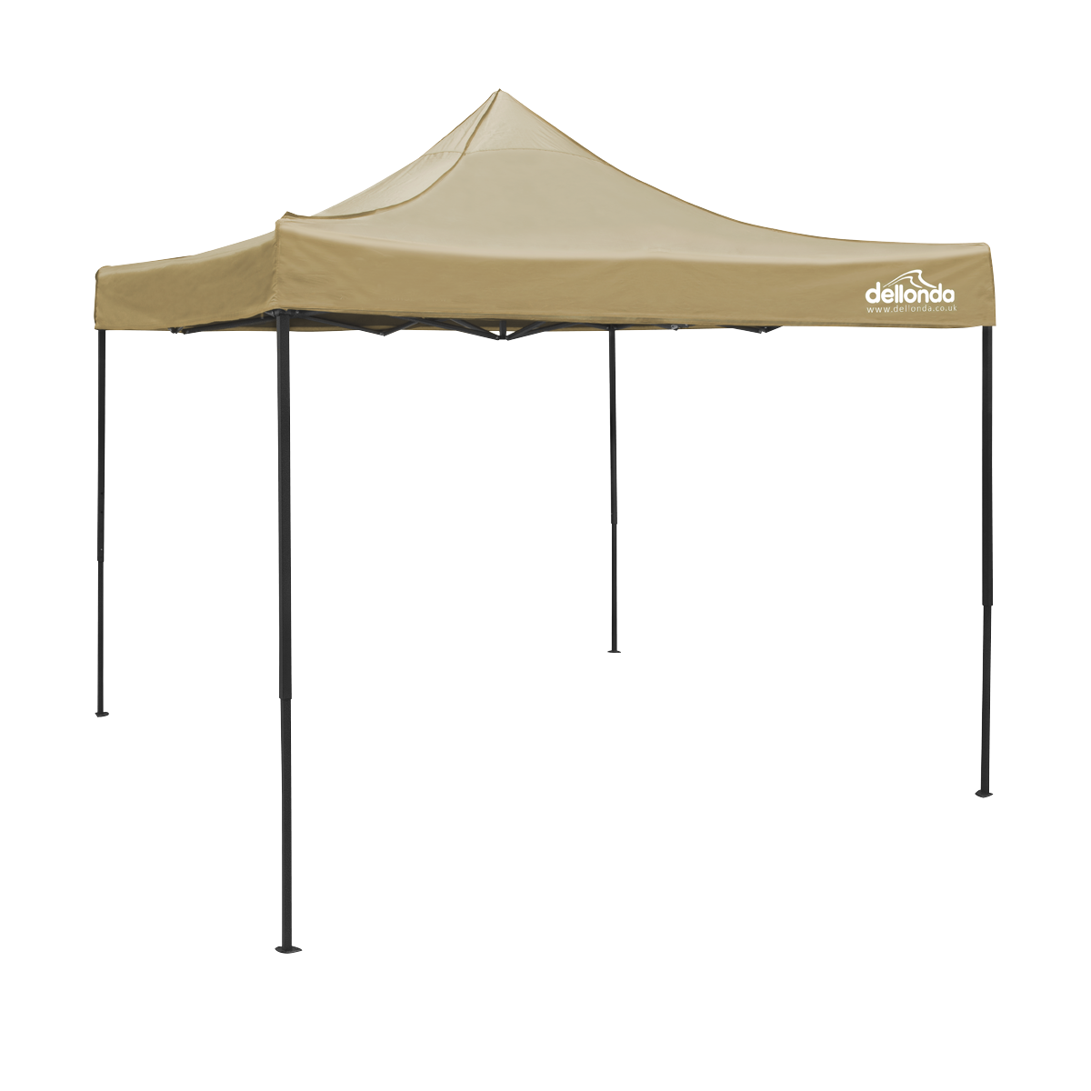 Dellonda DG130 Premium 3 x 3m Pop-Up Gazebo, PVC Coated, Water-Resistant Fabric, Supplied with Carry Bag - additional view 3