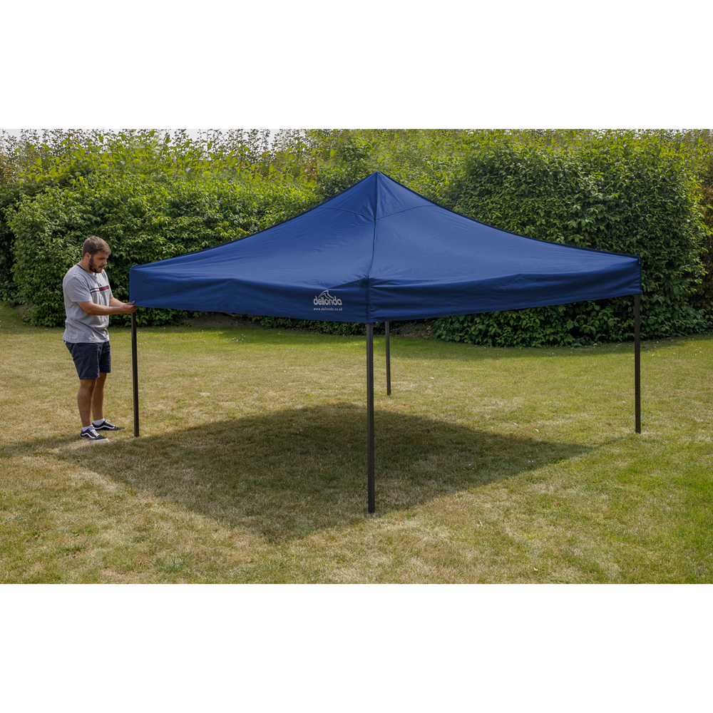 Dellonda DG131 Premium 3 x 3m Pop-Up Gazebo, PVC Coated, Water-Resistant Fabric, Supplied with Carry - additional view 18