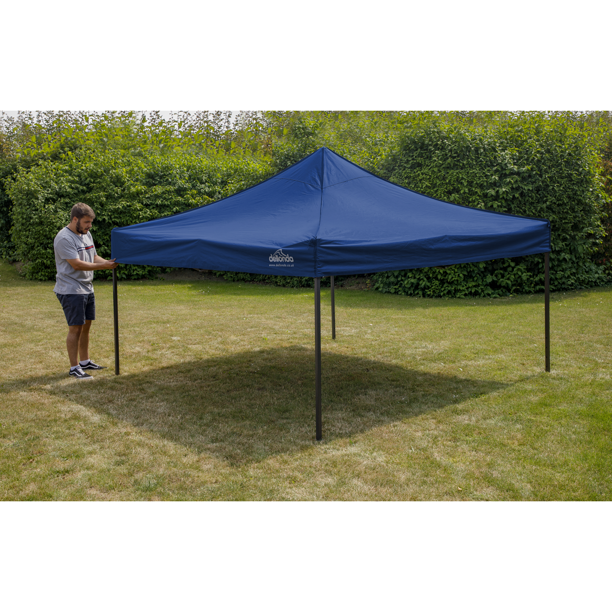 Dellonda DG131 Premium 3 x 3m Pop-Up Gazebo, PVC Coated, Water-Resistant Fabric, Supplied with Carry - additional view 18