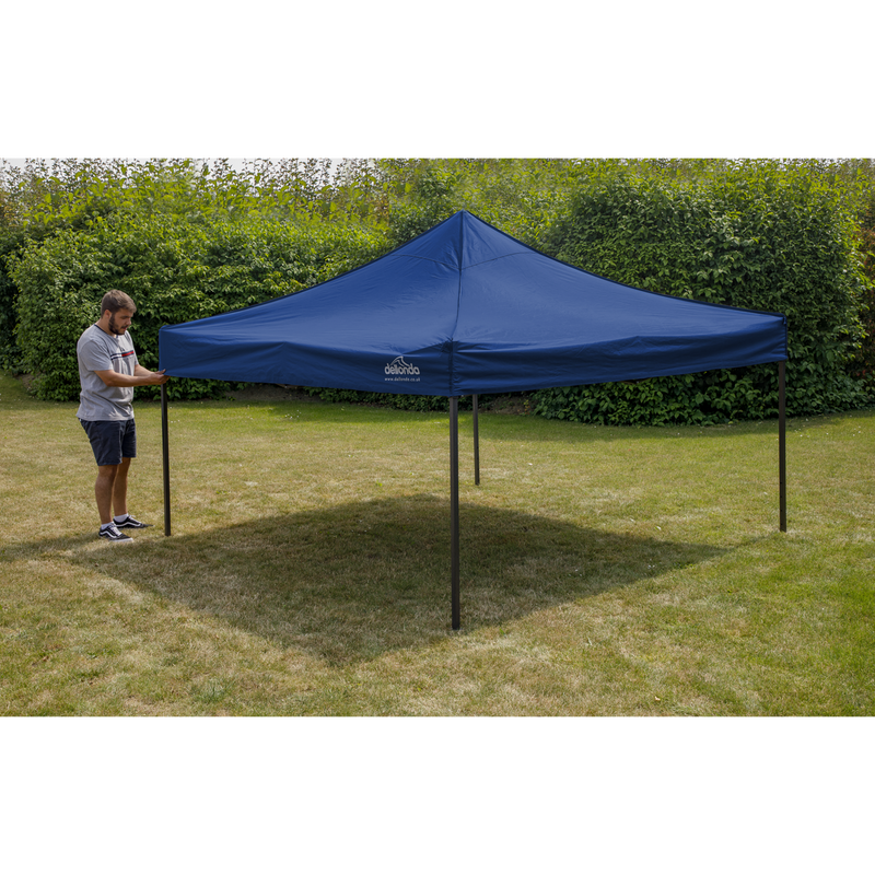 Dellonda DG131 Premium 3 x 3m Pop-Up Gazebo, PVC Coated, Water-Resistant Fabric, Supplied with Carry - additional view 18