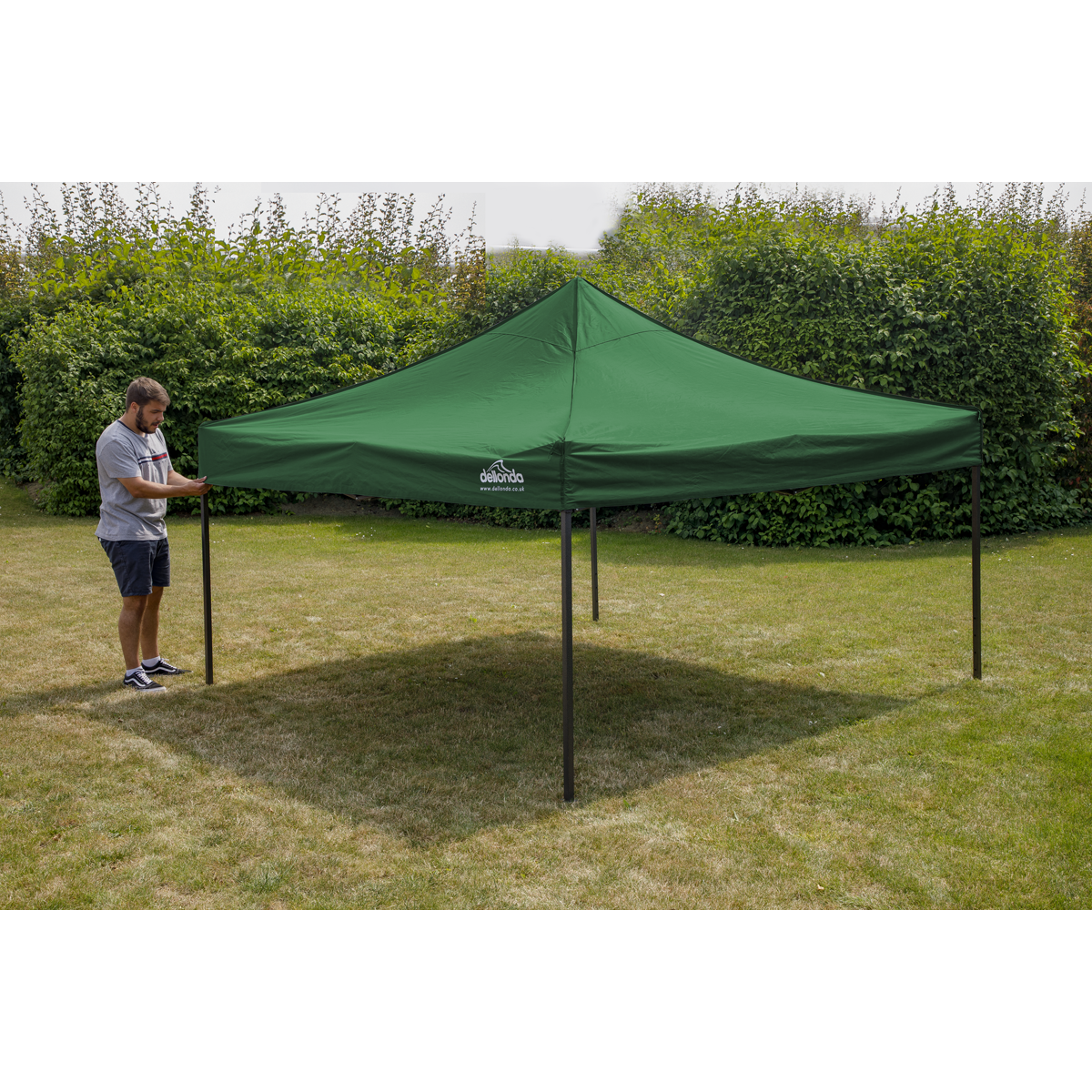 Dellonda DG132 Premium 3 x 3m Pop-Up Gazebo, PVC Coated, Water-Resistant Fabric, Supplied with Carry - additional view 16
