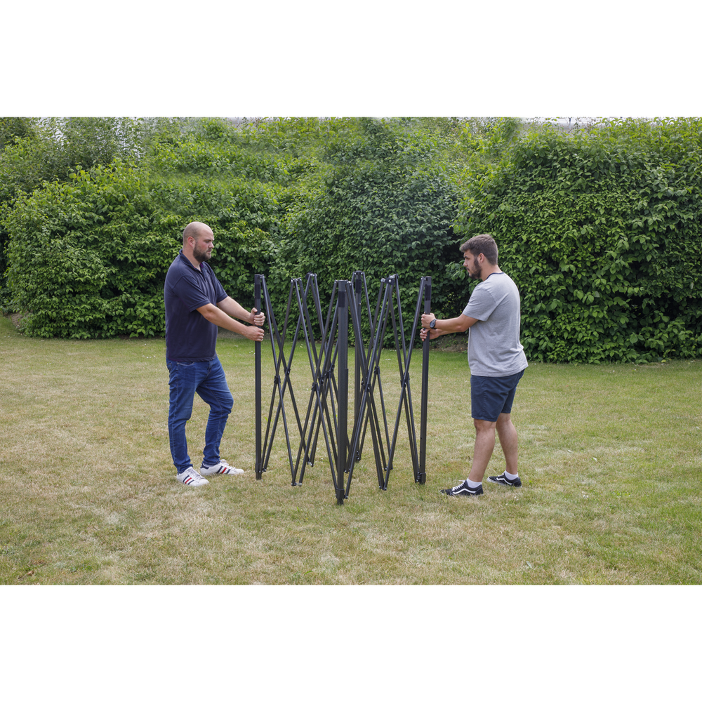 Dellonda DG132 Premium 3 x 3m Pop-Up Gazebo, PVC Coated, Water-Resistant Fabric, Supplied with Carry - additional view 18