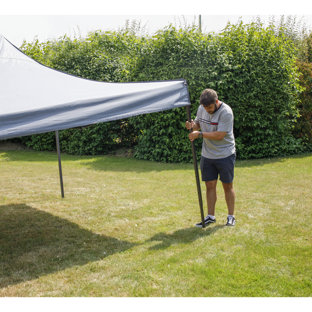 Dellonda DG133 Premium 3 x 3m Pop-Up Gazebo, PVC Coated, Water-Resistant Fabric, Supplied with Carry Bag - additional view 7