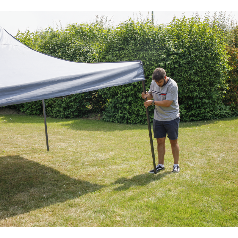 Dellonda DG133 Premium 3 x 3m Pop-Up Gazebo, PVC Coated, Water-Resistant Fabric, Supplied with Carry Bag - additional view 7