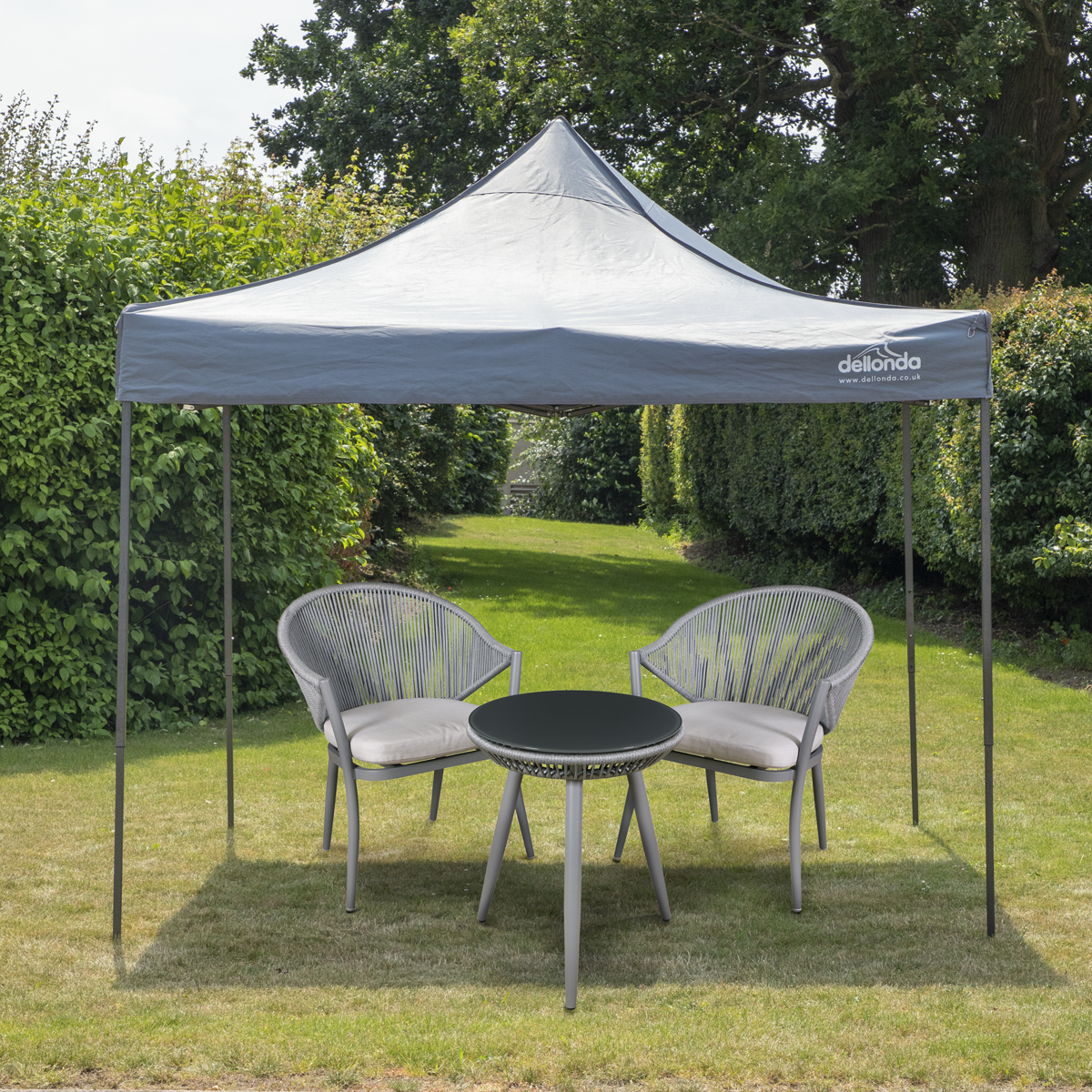 Dellonda DG133 Premium 3 x 3m Pop-Up Gazebo, PVC Coated, Water-Resistant Fabric, Supplied with Carry - additional view 11