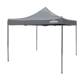 Dellonda DG133 Premium 3 x 3m Pop-Up Gazebo, PVC Coated, Water-Resistant Fabric, Supplied with Carry Bag, Rope, Stakes &