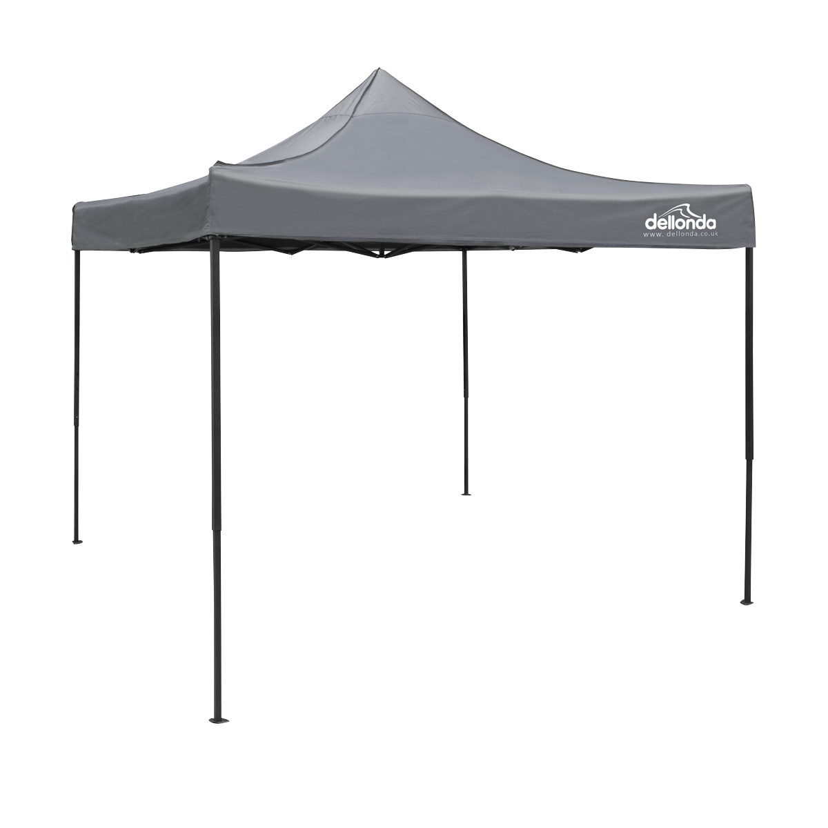 Dellonda DG133 Premium 3 x 3m Pop-Up Gazebo, PVC Coated, Water-Resistant Fabric, Supplied with Carry Bag - additional view 2
