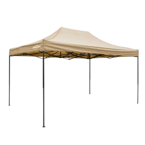 Dellonda DG134 Premium 3 x 4.5m Pop-Up Gazebo, Heavy Duty, PVC Coated, Water-Resistant Fabric, Supplied with Carry Bag, Rope