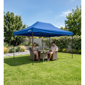 Dellonda DG135 Premium 3 x 4.5m Pop-Up Gazebo, Heavy Duty, PVC Coated, Water-Resistant Fabric, Supplied - additional view 3