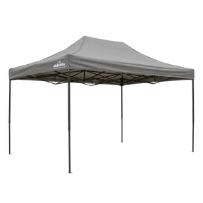 Dellonda DG137 Premium 3 x 4.5m Pop-Up Gazebo, Heavy Duty, PVC Coated, Water-Resistant Fabric, Supplied with Carry Bag, Rope
