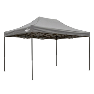 Dellonda DG137 Premium 3 x 4.5m Pop-Up Gazebo, Heavy Duty, PVC Coated, Water-Resistant Fabric, Supplied with Carry Bag, Rope
