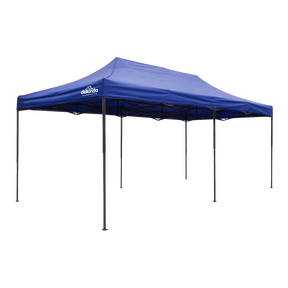 Dellonda DG139 Premium 3x6m Pop-Up Gazebo, Heavy Duty, PVC Coated, Water-Resistant Fabric, Supplied with Carry Bag, Rope