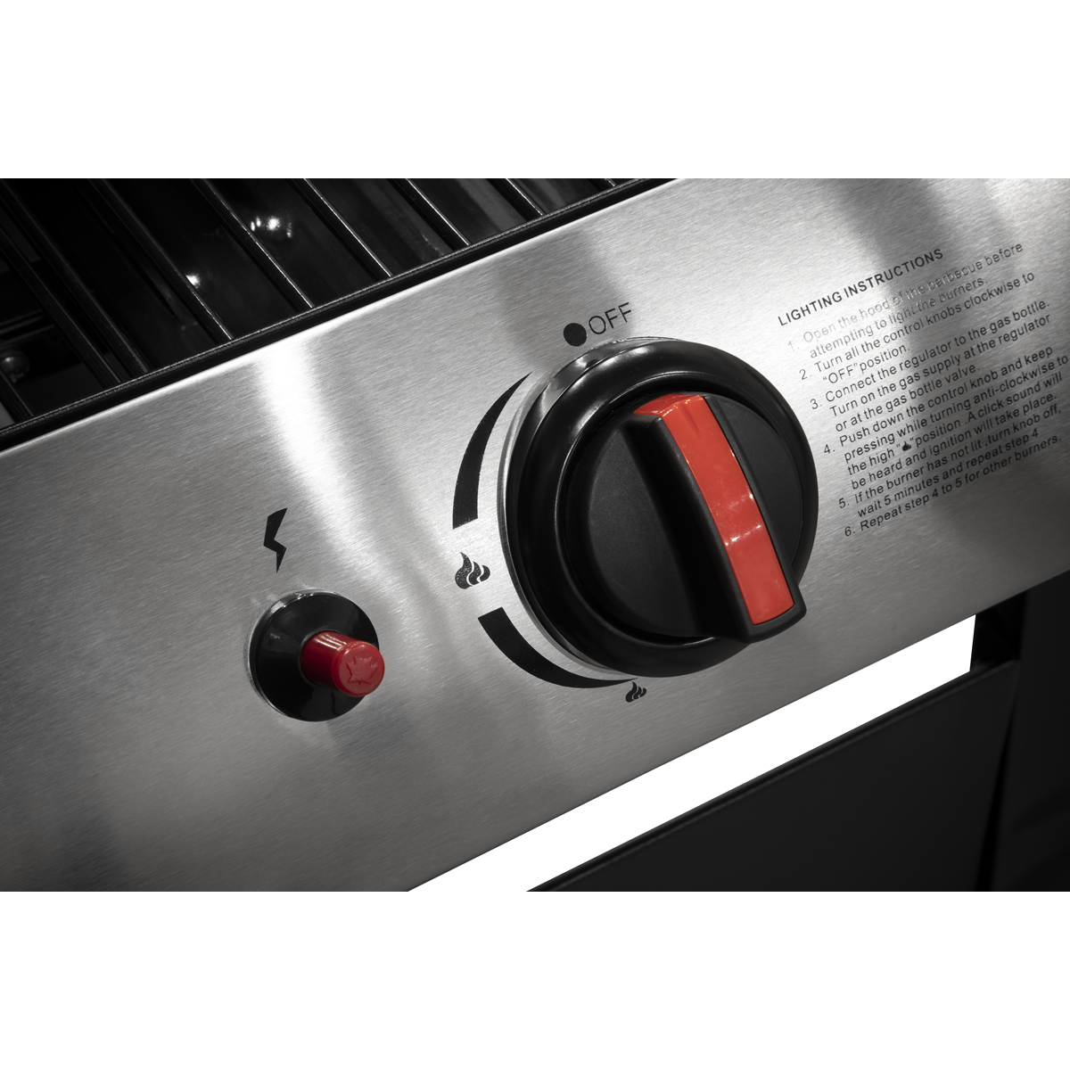 Dellonda DG13 2 Burner Gas BBQ Grill with Piezo Ignition & Thermometer - additional view 9