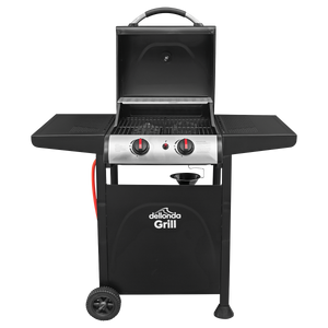 Dellonda DG13 2 Burner Gas BBQ Grill with Piezo Ignition & Thermometer - additional view 6