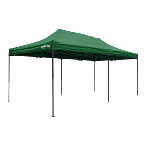 Dellonda DG140 Premium 3x6m Pop-Up Gazebo, Heavy Duty, PVC Coated, Water-Resistant Fabric, Supplied with Carry Bag, Rope