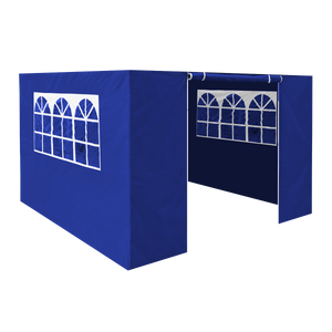 Dellonda DG147 Premium Gazebo/Marquee Side Walls/Doors/Windows, Fits 3 x 3m Models - Blue - additional view 2